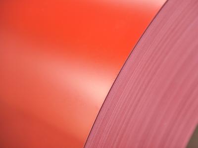 Листовая катушка с цветным покрытием